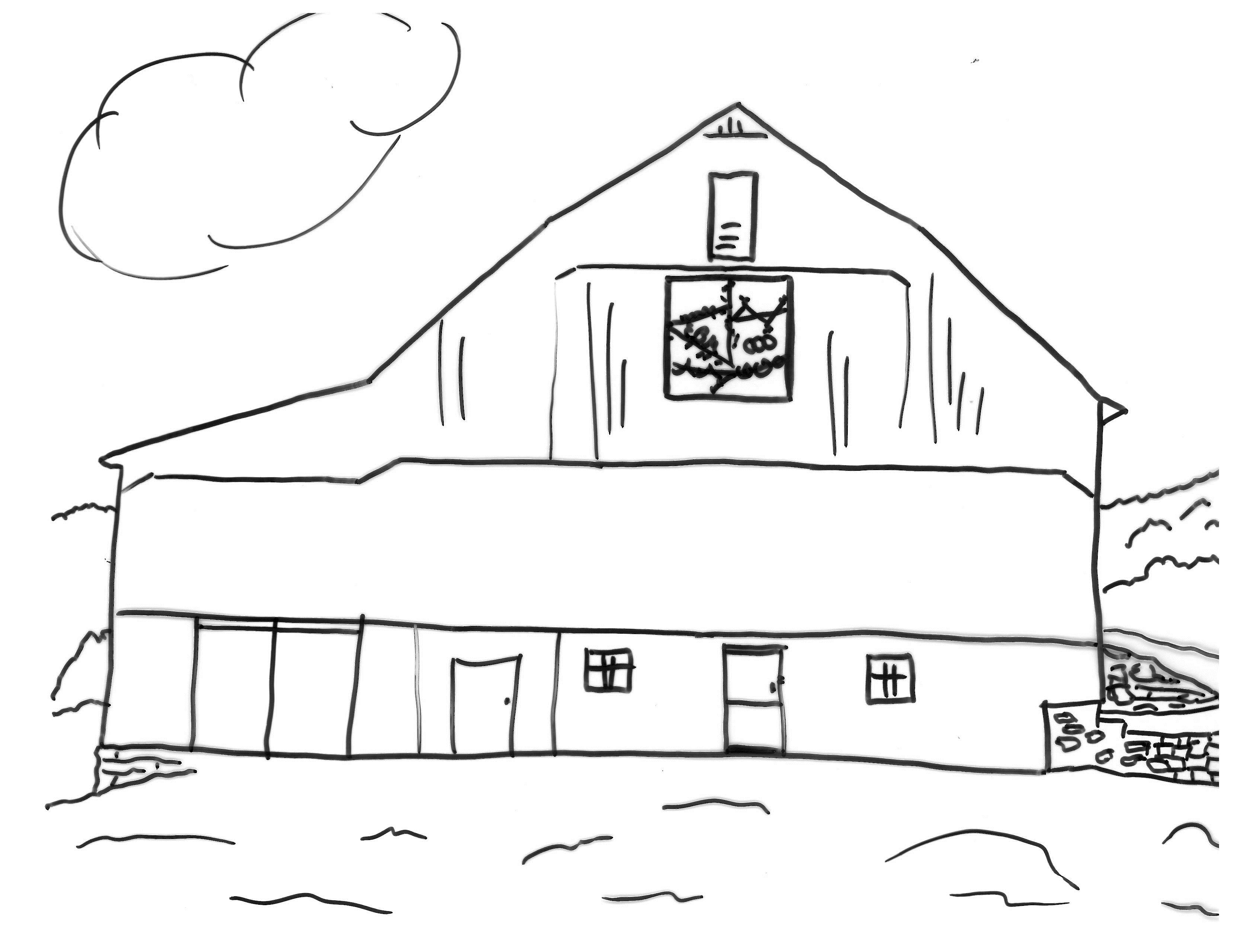 Coloring Pages – Barn Quilts in Garrett County, Maryland
