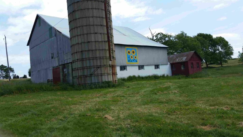 sunflower barn quilt