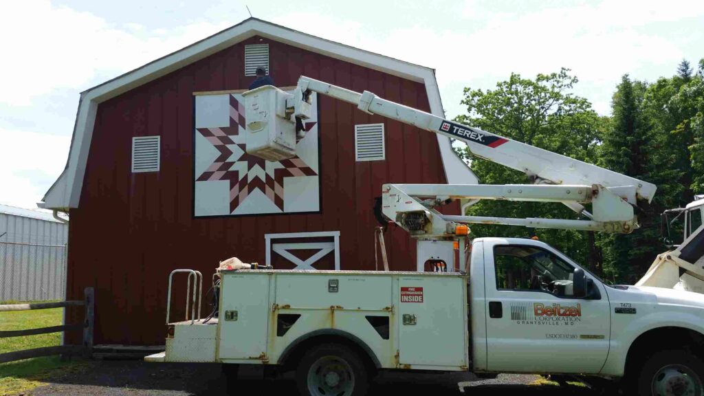 diamond lone star barn quilt