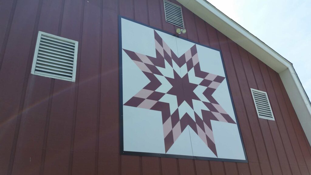 diamond lone star barn quilt