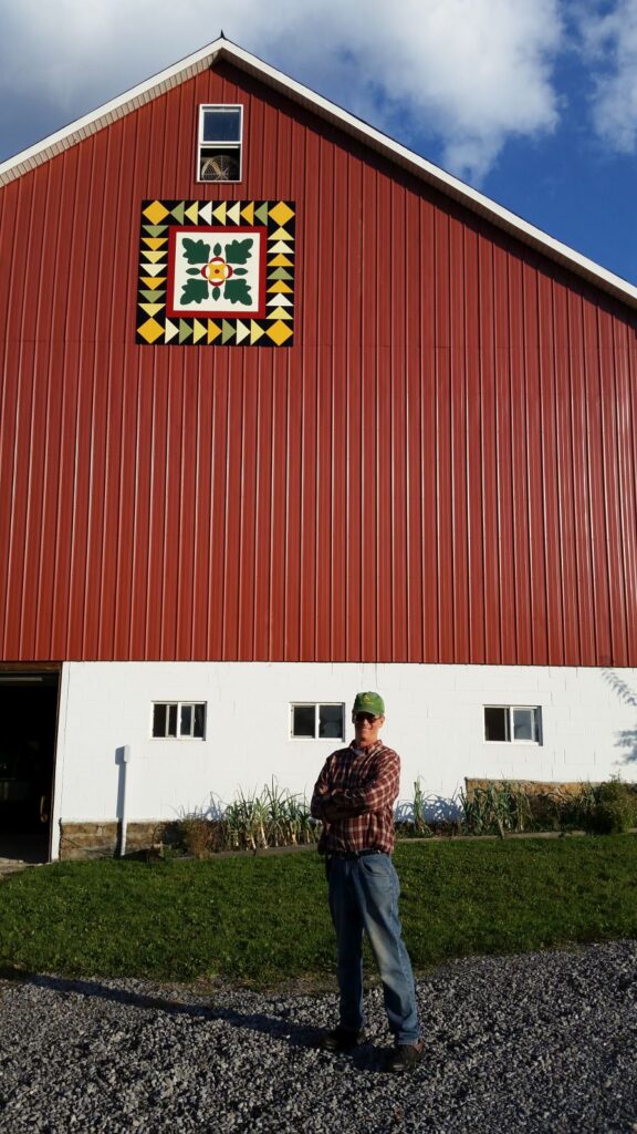 oakl leaf barn quilt